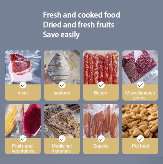 📦 51% OFF NOW ! ⚡ Automatic Vacuum Sealing Machine – One-Touch Operation, Extends Food Freshness & Compact Design 🍖