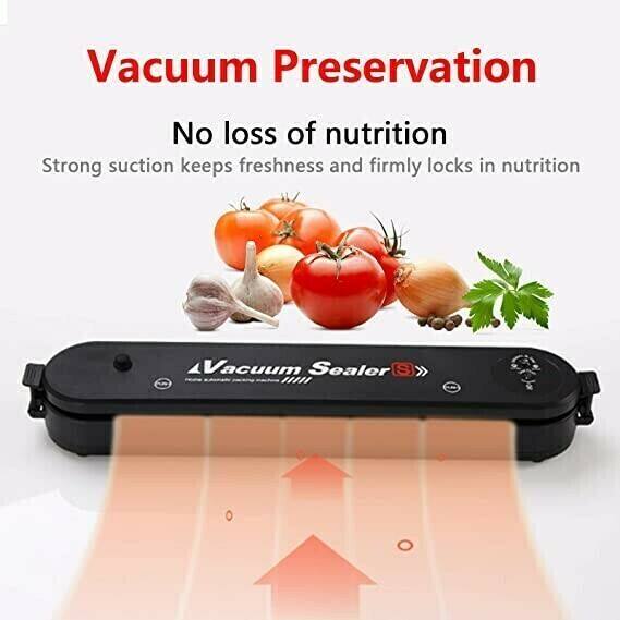 📦 51% OFF NOW ! ⚡ Automatic Vacuum Sealing Machine – One-Touch Operation, Extends Food Freshness & Compact Design 🍖