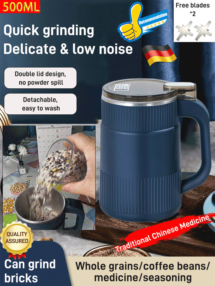 🎁Hot Sale 50% OFF⏳Large Capacity Electric High Speed Crushing and Grinding Cup