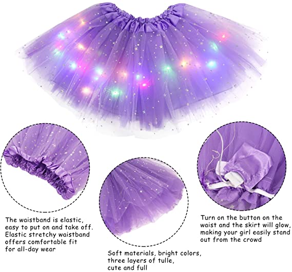 ✨ Magical LED Tutu Skirt | Christmas SALE 51% OFF | Luminous Dance & Party Wear with Battery Lights | Perfect Gift for Performances & Festive Fun 🎄🌟