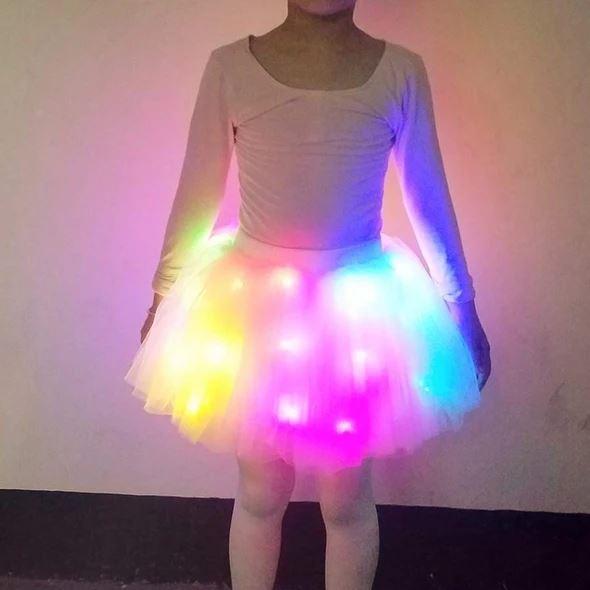 ✨ Magical LED Tutu Skirt | Christmas SALE 51% OFF | Luminous Dance & Party Wear with Battery Lights | Perfect Gift for Performances & Festive Fun 🎄🌟