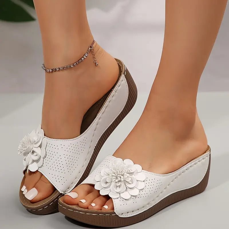 🌸Spring Specials🌸Women's Comfort Flower Slip-On Sandals