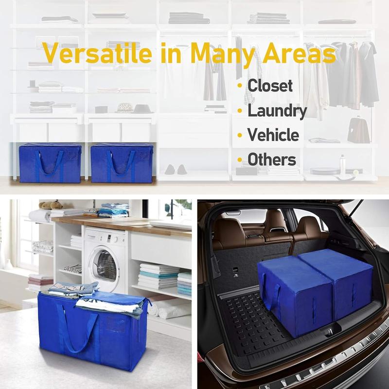 Heavy-Duty Moving & Storage Bags - Waterproof Reusable Packing Solution for UK Homes