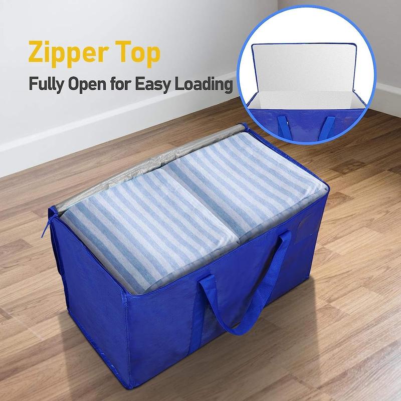 Heavy-Duty Moving & Storage Bags - Waterproof Reusable Packing Solution for UK Homes