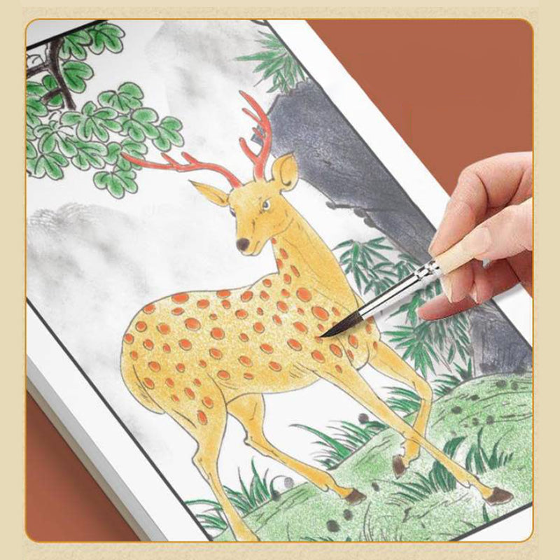 🎨HOT SALE🖼️ Chinese Painting White Drawing Copying Album