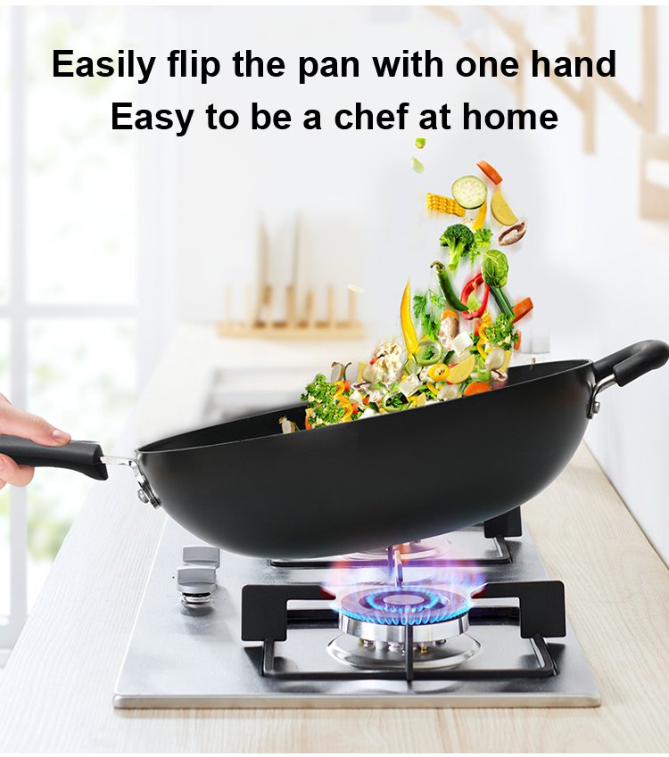 👍Non-Stick Wok for Stir-Frying🔥Wok Like a Pro🍳