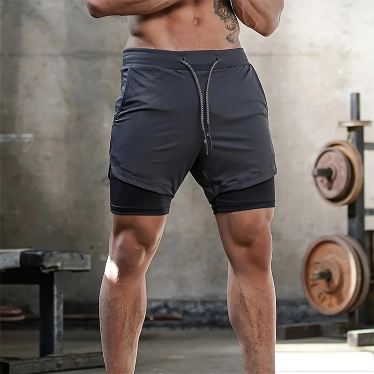 Men's and women's quick-drying sports shorts