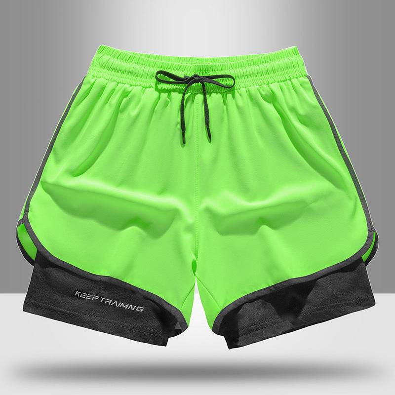 Men's and women's quick-drying sports shorts