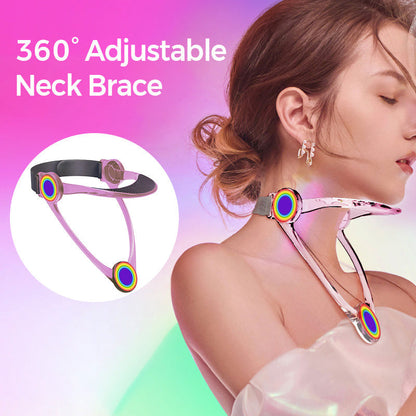 🥳2026 HOT SALE🥳💞50K+ SOLD!🛡️ 360° Adjustable Neck Brace – Relieves pain & tension, corrects forward head posture. Breathable foam, fits all. Office & travel ready! 🧠✨