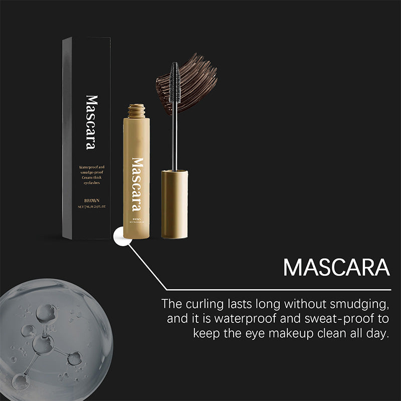 💕Natural Long Lasting Waterproof & Sweatproof Brown Mascara🎁