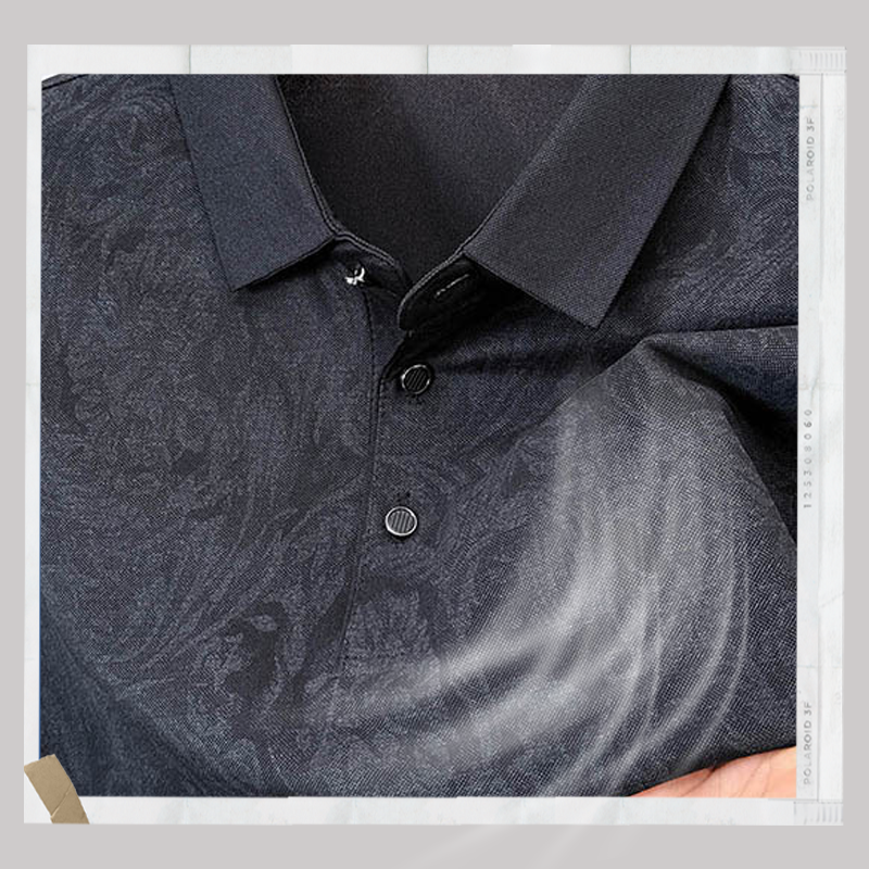 Men's Casual Fashion Printed Polo Shirt