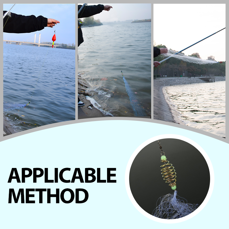 🔥Buy 1 Get 1 Free🔥Fishing Gill Net with Spring Bait Trap