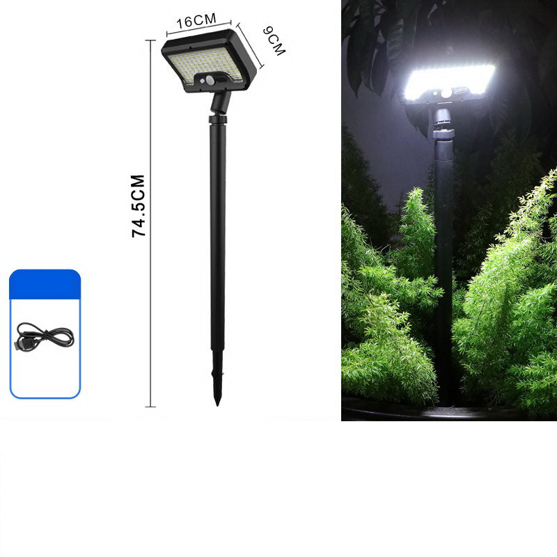 🔥Hot Sale 55% OFF🔥Removable Portable Dual Charging USB-C ＆ Solar Sensor Light