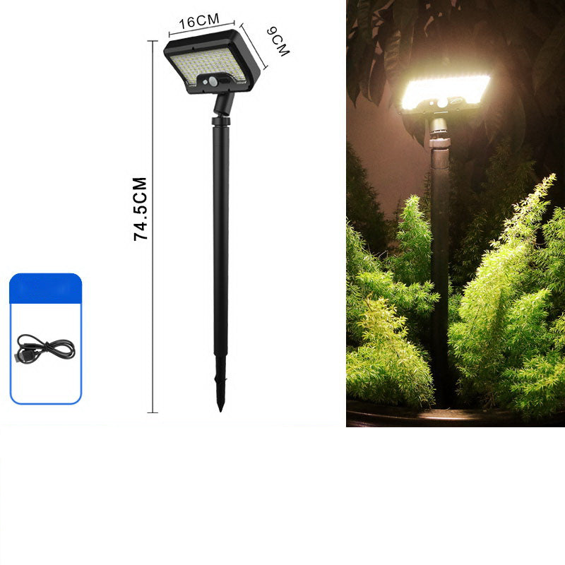 🔥Hot Sale 55% OFF🔥Removable Portable Dual Charging USB-C ＆ Solar Sensor Light