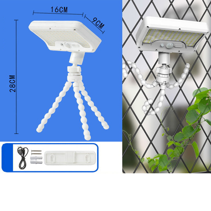 🔥Hot Sale 55% OFF🔥Removable Portable Dual Charging USB-C ＆ Solar Sensor Light