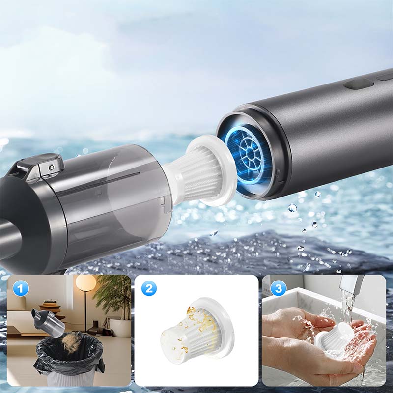 📢📢49% OFF !!!⏰High Power Handheld Cordless Car Vacuum Cleaner