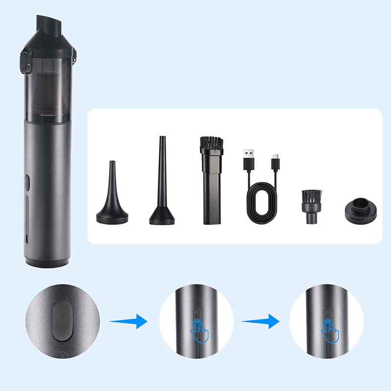 📢📢49% OFF !!!⏰High Power Handheld Cordless Car Vacuum Cleaner