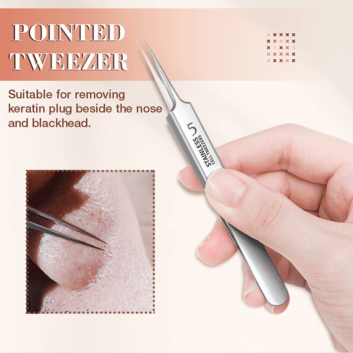 Professional Beauty Salon Tweezers | 2026 New Year Launch 55% OFF | Precision Slant & Pointed Tips for Brows & Lashes | Essential for Makeup Artists & Home Kits 🎆✨
