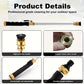 🌊High-pressure water gun with 3 interchangeable nozzles - durable aluminum alloy