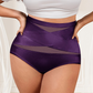 🌸  Special Price £6.49（each） ! 🔥Buy 1 Get 1 Free🎁Plus-Size High-Waist Cross Tummy Control Panties