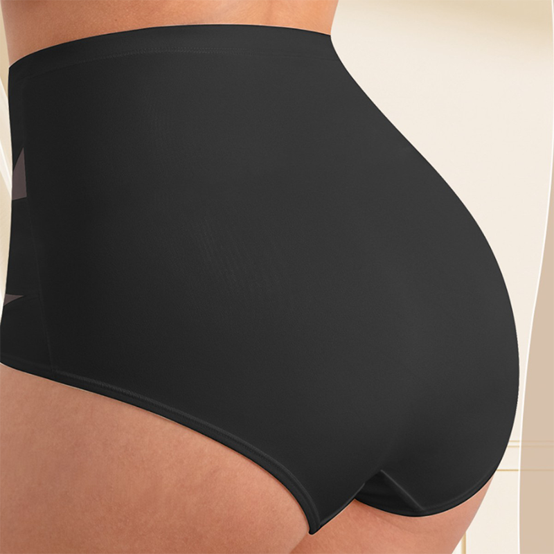 🌸  Special Price £6.49（each） ! 🔥Buy 1 Get 1 Free🎁Plus-Size High-Waist Cross Tummy Control Panties