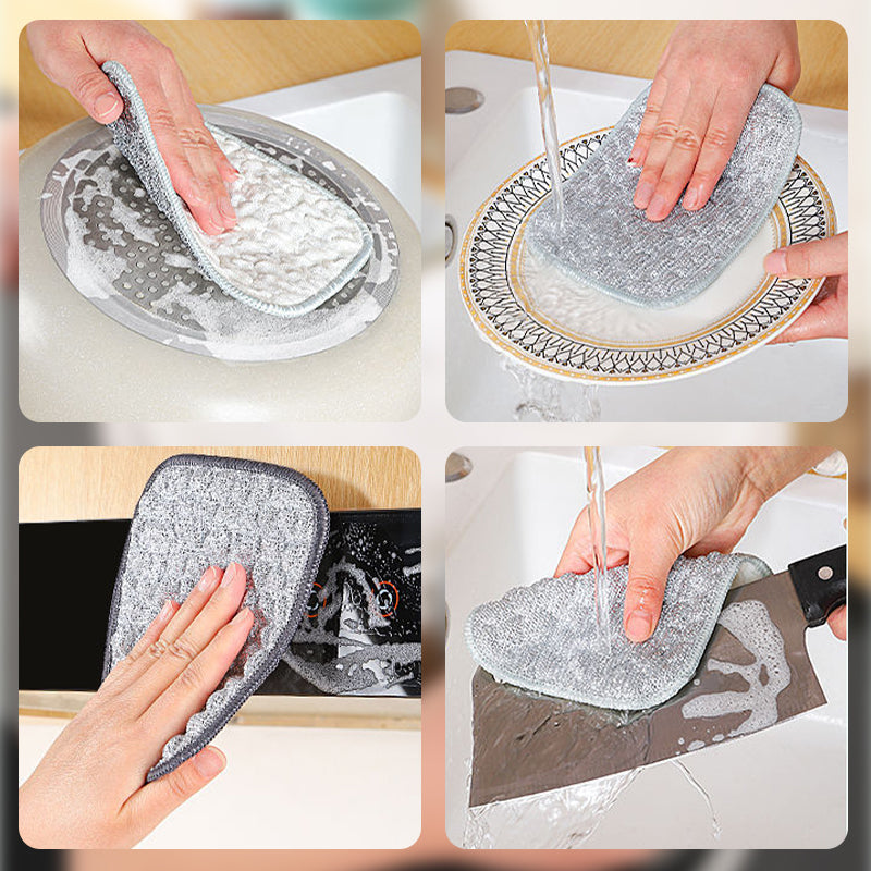 🔥Double-Side Scratch-Free Wire Dishcloth