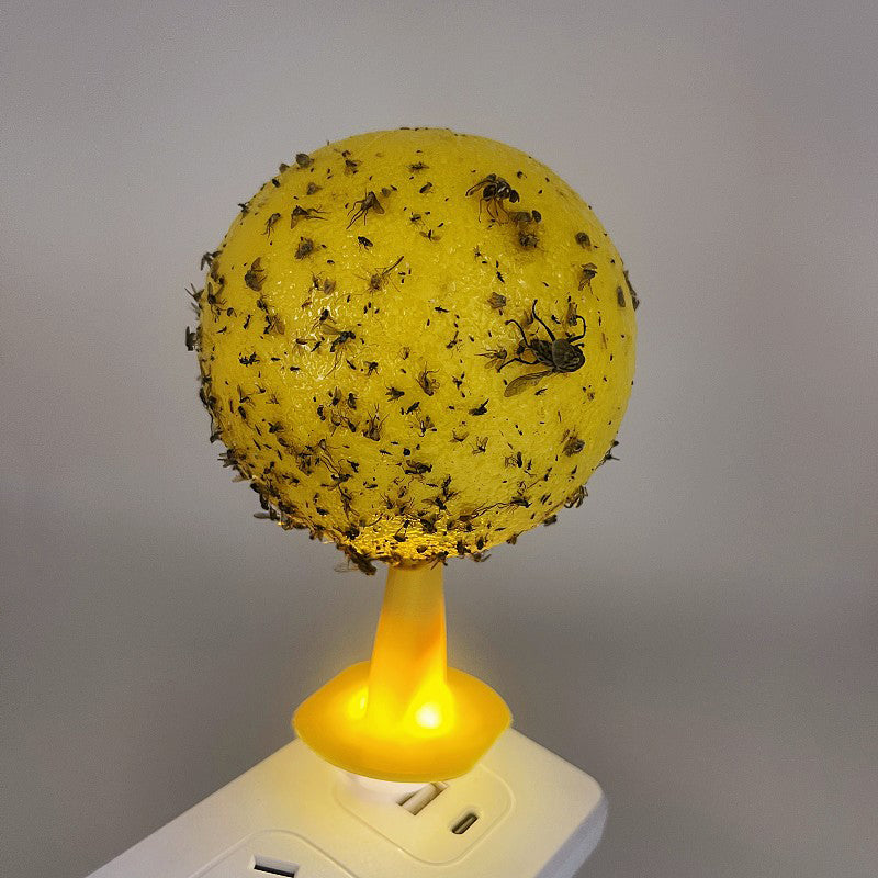 ⌛🔥Sticky Fruit Fly Trap Ball with Stand & LED