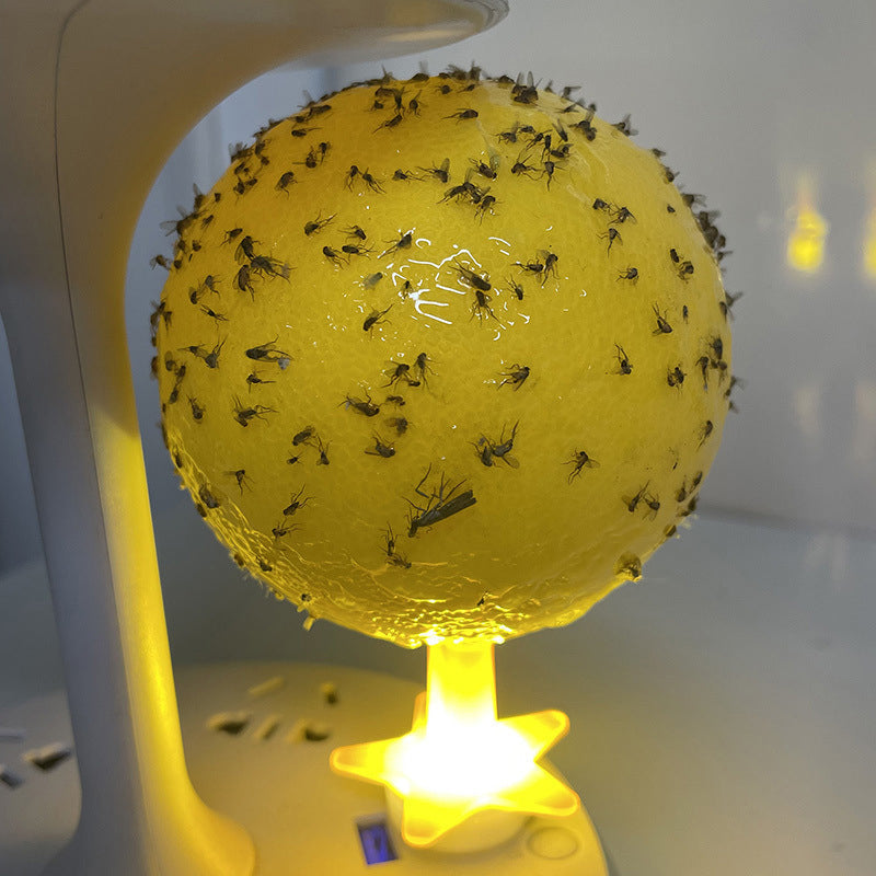 ⌛🔥Sticky Fruit Fly Trap Ball with Stand & LED