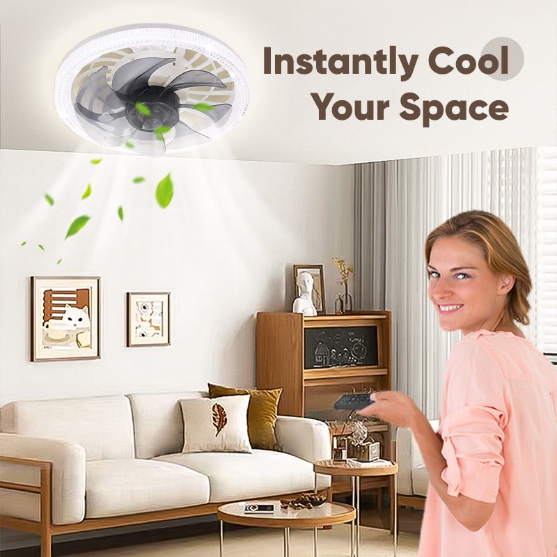 🌀 LIMITED-TIME 42% OFF! ✨ Remote Control Ceiling Fan with Light – Modern, Quiet, Energy Efficient 💡