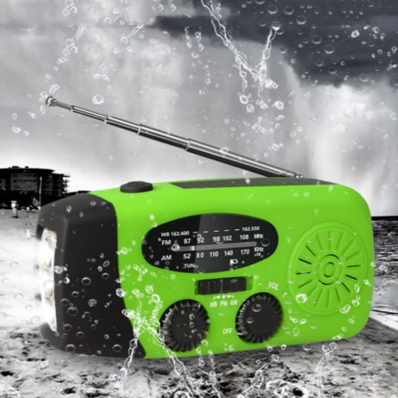 ✨🔥Multifunction Portable Solar Powered Emergency Radio📻