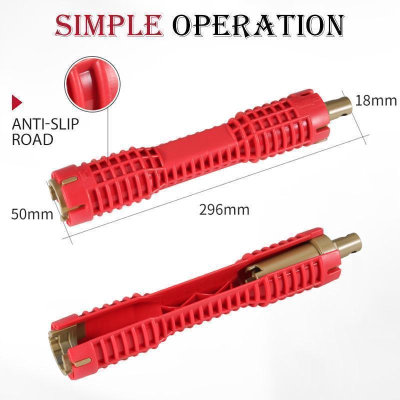 🏆 Last Day Special Price £9.99! 🧰 The One-Box Solution for Home Repairs! 16-in-1 Socket Wrench Set🔧