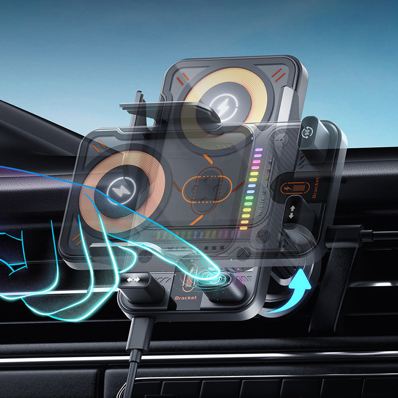 2026 Wireless Fast Car Charger Mount | Stable & Cable-Free