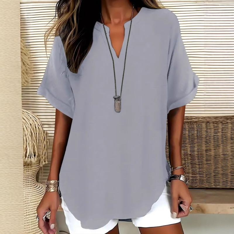 ⏳Limited-time 50% off⏰Fashion Loose Short Sleeve Top👚