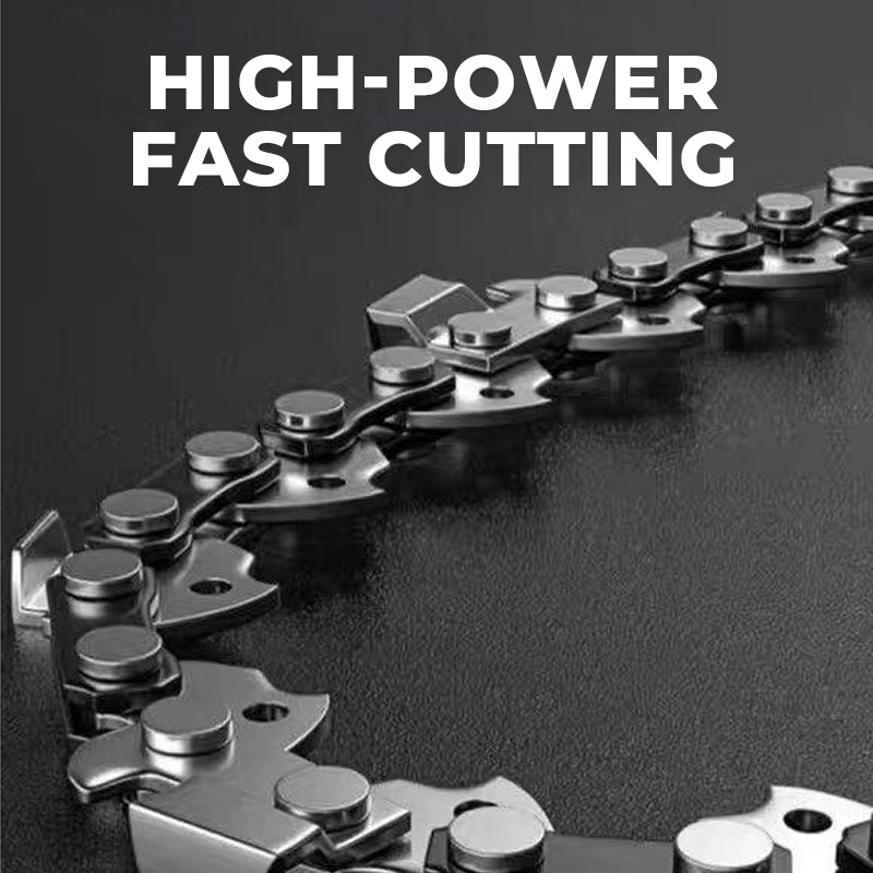 Cordless Lithium-Ion Chainsa⛏ — Pure Copper Motor | Fast Cutting, No Jamming | Anti-Accidental Start | Chip Guard | Versatile for Gardening, Pruning, and Firewood Splitting 🔥