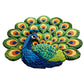 Quick-drying peacock non-slip mat