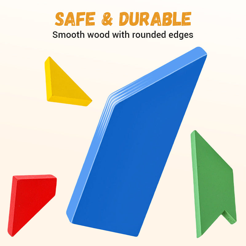 🧩 Wooden T-Shape Educational Puzzle Toy | Christmas SALE 45% OFF | Brain Teaser & Logic Training for Kids & Adults | Perfect STEM Learning Gift 🎄✨
