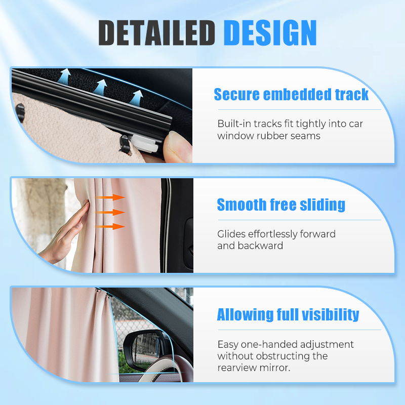 ⏳Limited time 50% off💥Car Sunshade & Privacy Curtains