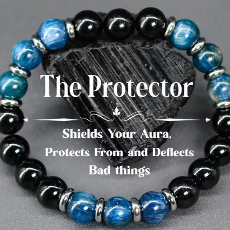 🔮Health, Wealth & Protection！📿Bring You Endless Energy！Natural Stone Bead Bracelet