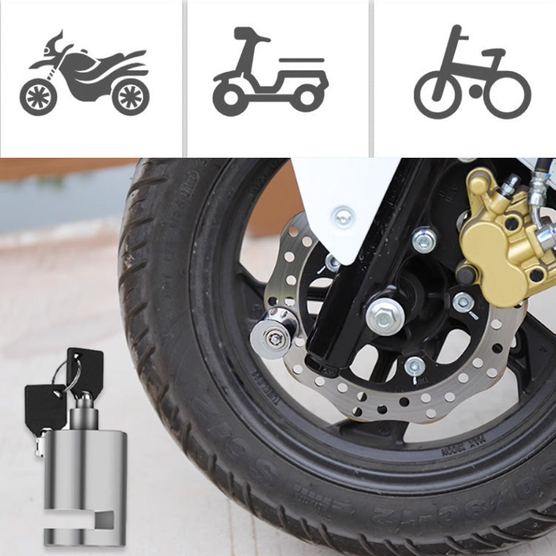 🔒 Motorcycle and Bicycle Disc Lock