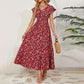 💃2026 Limited Time Sale - 50% OFF☀️Flowy V-Neck Floral Maxi Dress