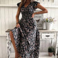 💃2026 Limited Time Sale - 50% OFF☀️Flowy V-Neck Floral Maxi Dress
