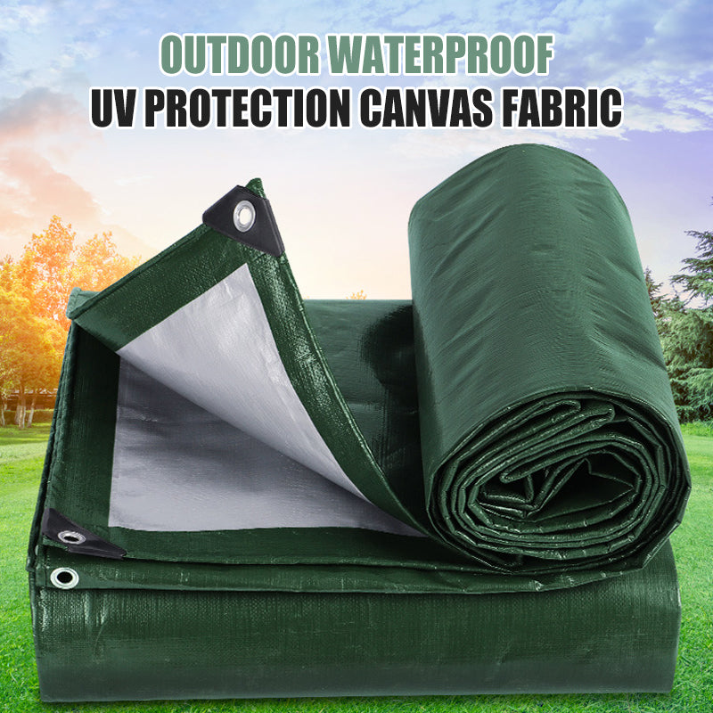 💦Waterproof Tarpaulin Cover Sheet - Heavy Duty, Mould-Resistant, Easy to Wash