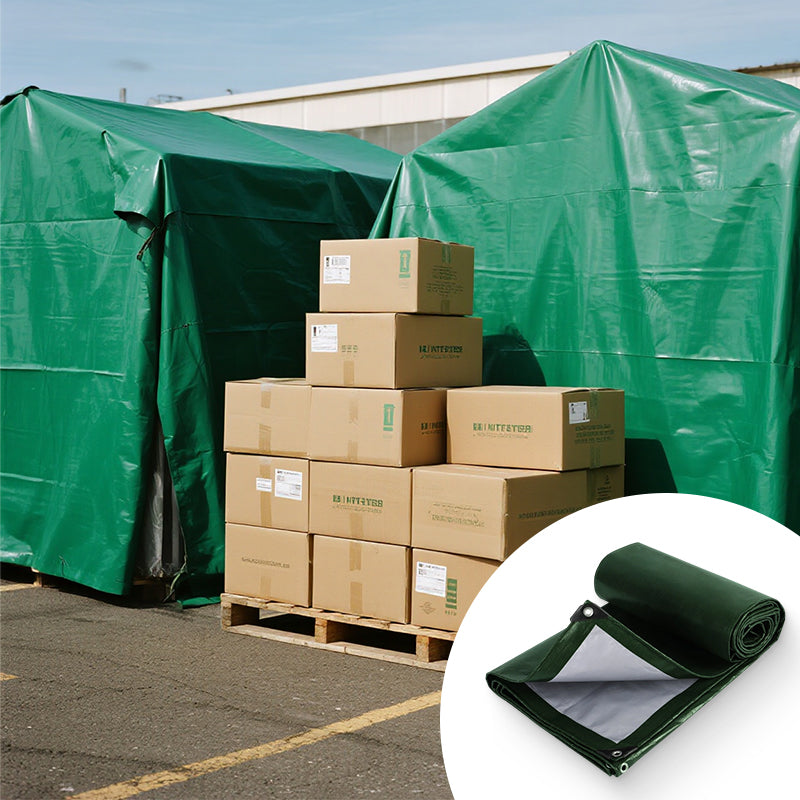 💦Waterproof Tarpaulin Cover Sheet - Heavy Duty, Mould-Resistant, Easy to Wash