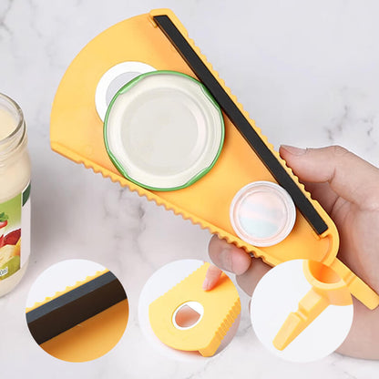 🥳HOT SALE🥳Multi-Opener – From £5.99! Opens 6 lid types, non-slip & easy grip. Effortless opening – grab yours! ✅