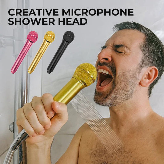 Creative Microphone Shower Head