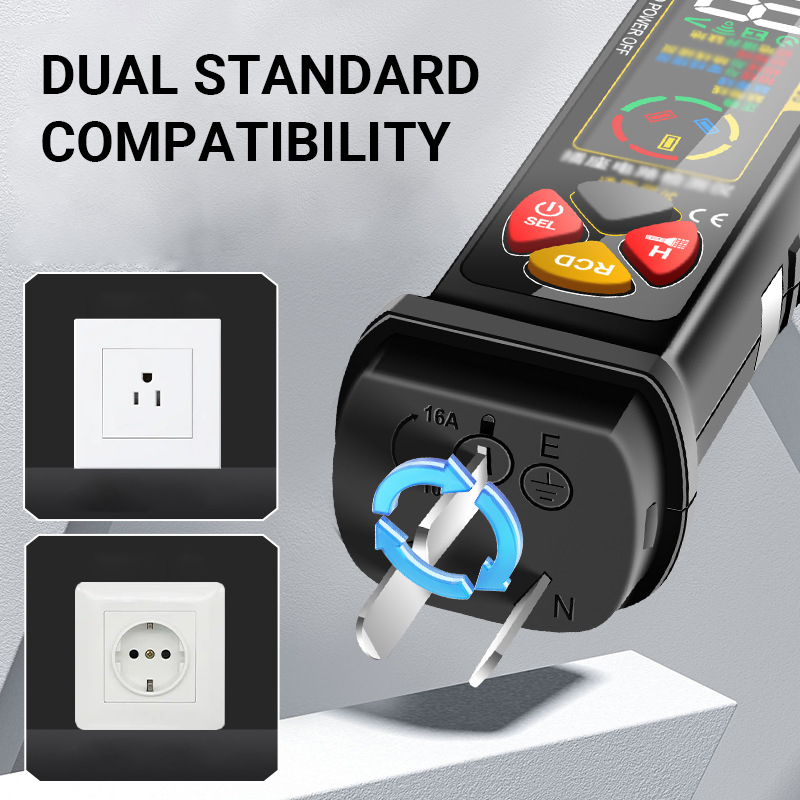 ⚡  Smart Power Measuring Pen – Voltage Tester, Non-Contact & Multi-Function Detection 🔍