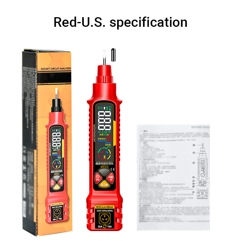 ⚡  Smart Power Measuring Pen – Voltage Tester, Non-Contact & Multi-Function Detection 🔍