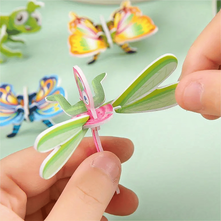 🦖 47% OFF! 🧩 EDUCATIONAL 3D PUZZLE - 50-Piece Cartoon Dinosaur Set with Vibrant Colors, Develops Creativity & Spatial Thinking for Ages 4+ 🎨✨