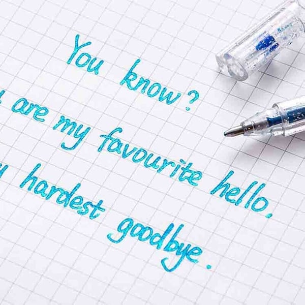 🔥LAST DAY SALE ONLY ￡6.99!!✨50K+ SOLD!🎁Glitter Gel Pen Set