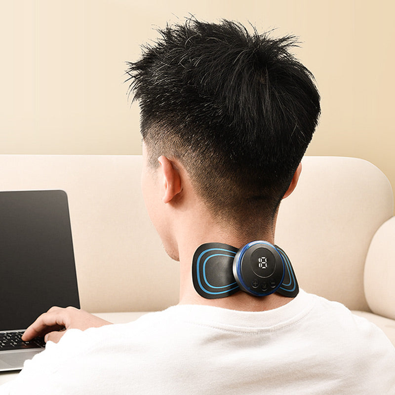 💆‍♂️ 50% OFF INSTANT! 🔥 Mini Low-Frequency Pulse Massager - Relieves Muscle Pain & Fatigue, Portable Design for Home/Office Use ⚡✨
